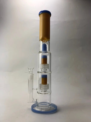 Double Matrix Perc Water Bong 17"