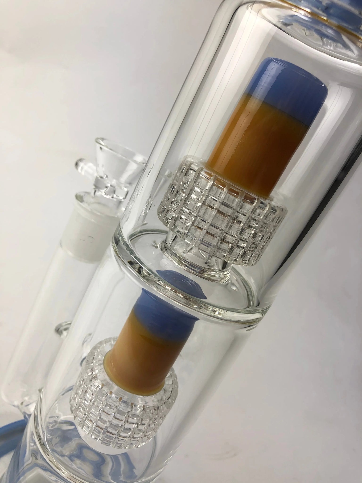 Double Matrix Perc Water Bong 17"